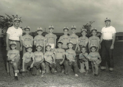 A photo from Lee's childhood