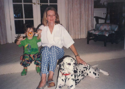 Old photo of Diane and Will