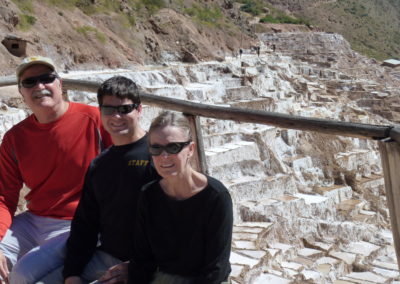 Lee and family trip photo